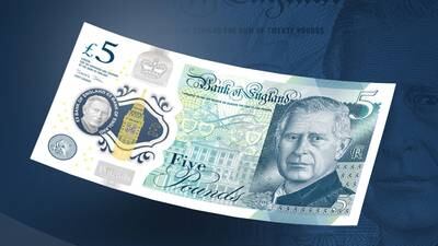 First pound notes featuring King Charles unveiled by Bank of England 