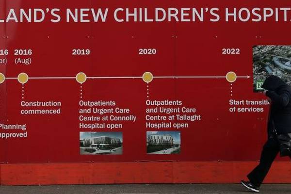 Children’s hospital board due to be warned over project costs at PAC hearing