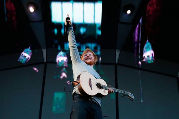 Ed Sheeran wows Dublin: ‘Act like weirdos and lose your voices’