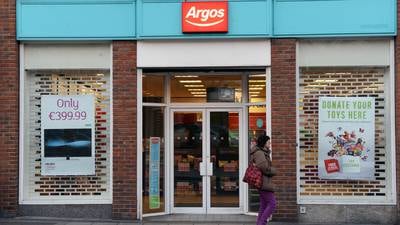 Argos to close all of its Irish stores, with 580 set to lose jobs