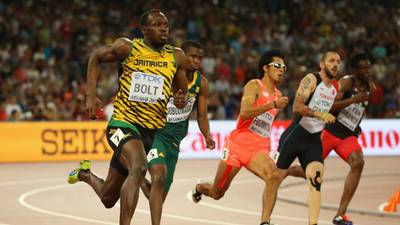 Usain Bolt and Justin Gatlin round two in 200 metres