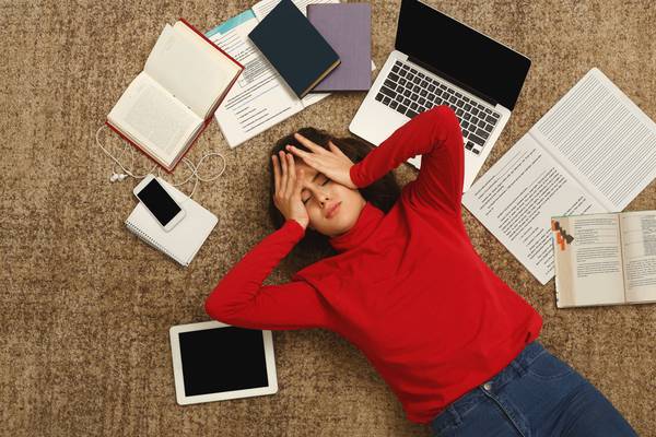 My daughter is overwhelmed with homework. What can we do?
