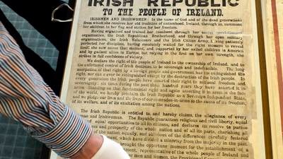Copy of Proclamation sells for €170,000 at auction in Dublin