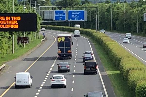 ‘Significantly higher’ traffic volumes on some roads, figures show