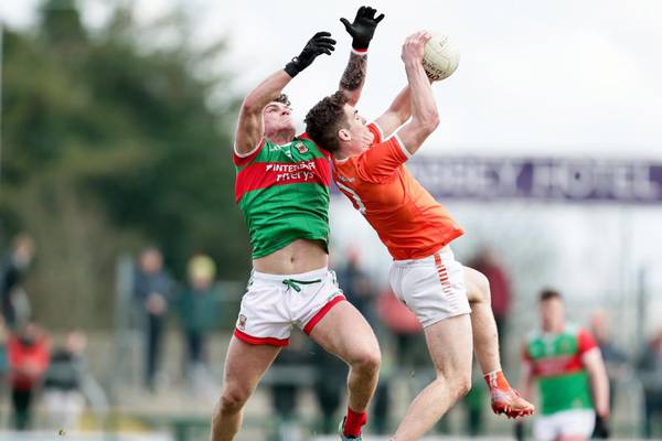Mayo take advantage of Armagh’s late freeze to pull through at the Hyde