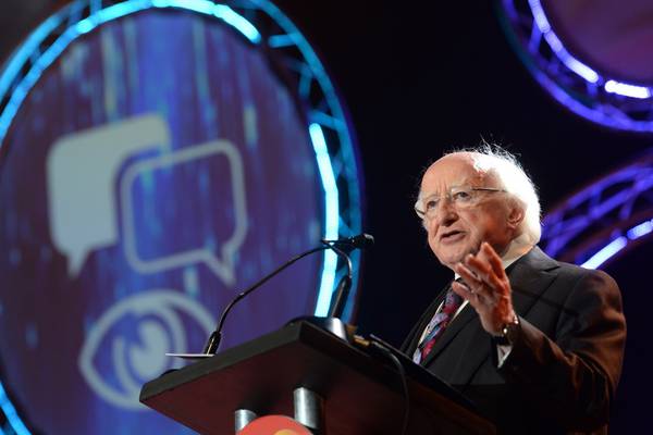 Higgins calls for science and technology ‘without borders’