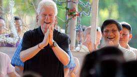 Bill Clinton burns ever brighter in public’s esteem as Obama fades