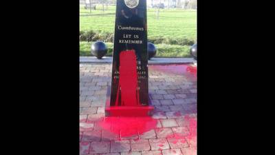 First World War memorial in Tralee vandalised in paint attack