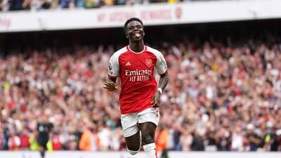 Saka scores stunner as Arsenal beat Nottingham Forest in their Premier League opener