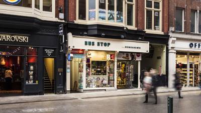 Grafton Street’s ‘Bus Stop’ sells for almost €3.4m