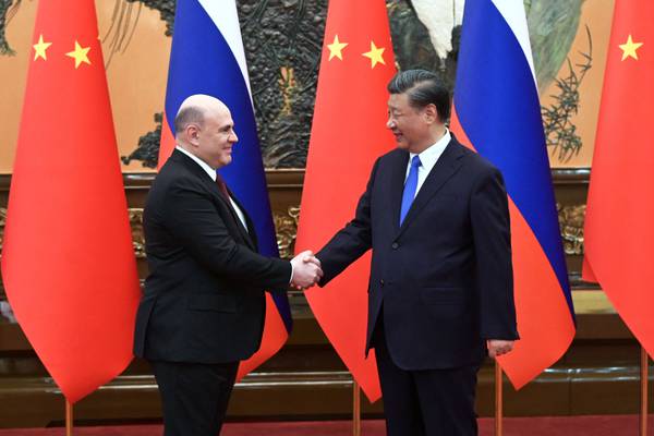 China promises its ‘firm support’ for Russia’s ‘core interests’