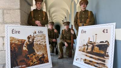 An Post launches commemorative Gallipoli stamps