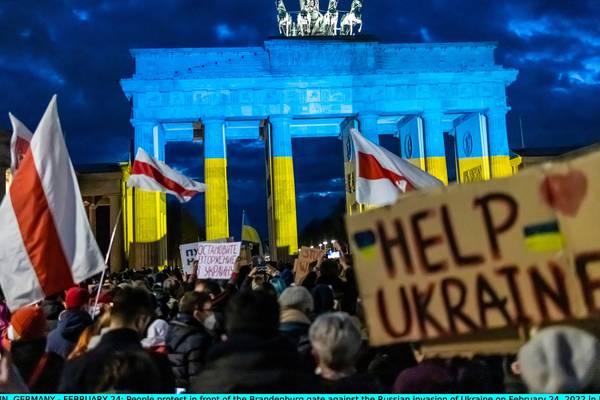 Shock and shame in Berlin as Russians and Ukrainians face reality of war