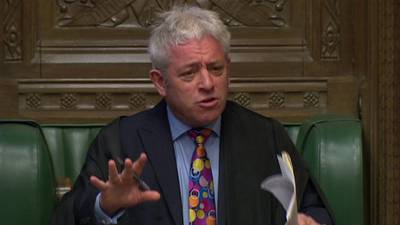 Former Tory MP John Bercow switches allegiances to join Labour