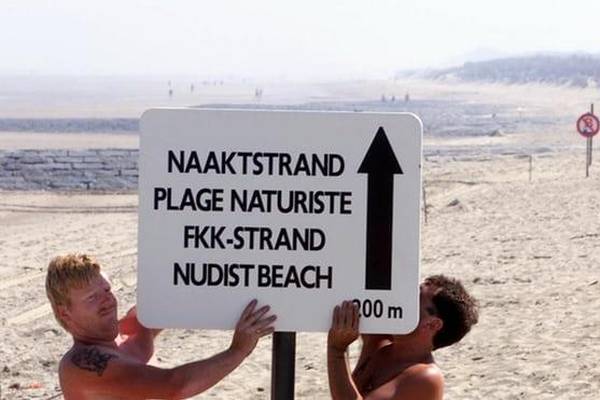 Belgian nudist beach blocked over concerns ‘sexual activity’ would scare larks