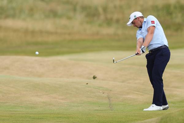 Double bogey derails Paul Dunne’s charge at Scottish Open