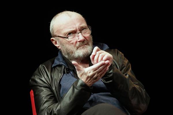 ‘I can barely hold a stick’: Phil Collins says ill health means his drumming days are over