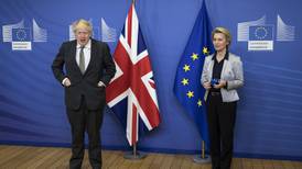 Ursula von der Leyen says EU and UK positions ‘remain far apart’ after dinner with Boris Johnson