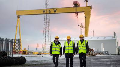 Harland & Wolff shipyard in Belfast that built the Titanic prepares for relaunch