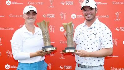 Leona Maguire fights the fatigue for top-10 finish at Galgorm as Maja Stark lifts the title  