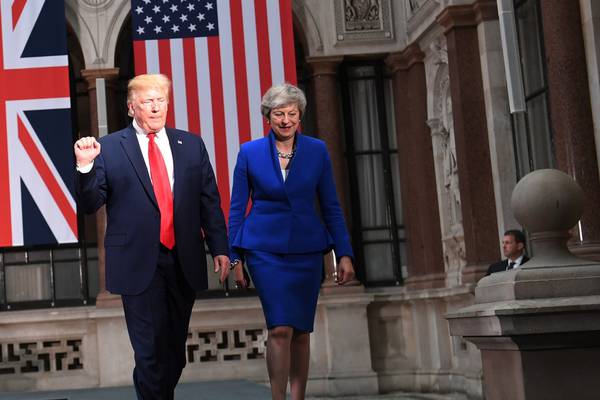 Kathy Sheridan: Trump has already reduced Britain to vassal status