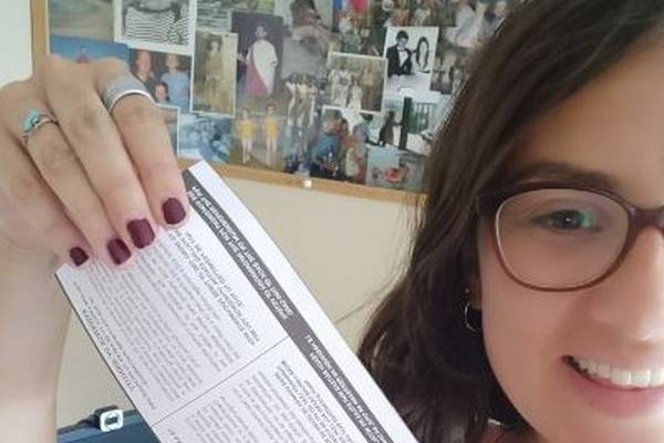 Galway woman completes 13,000km trip to vote in referendum