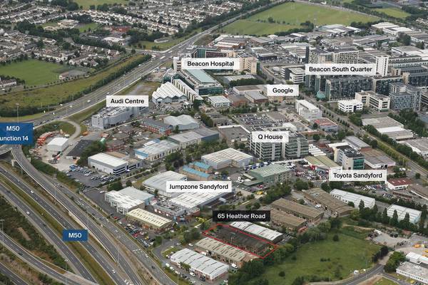 Industrial unit in Sandyford with surety of income for €1.4m