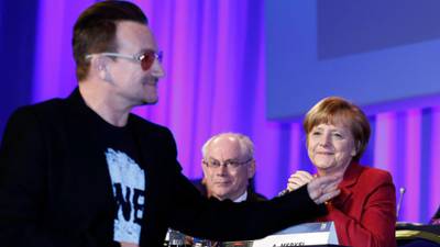 Irish people not troika bailed out State, claims Bono