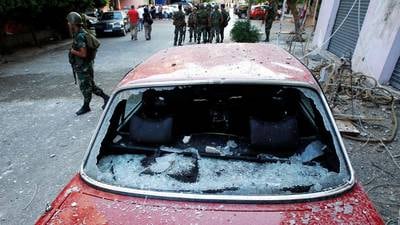 Syrian tensions spillover into Lebanon as Sunni and Shia militias clash