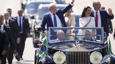 Lula sworn in as Brazil president amid tight security, as Bolsonaro skips ceremony