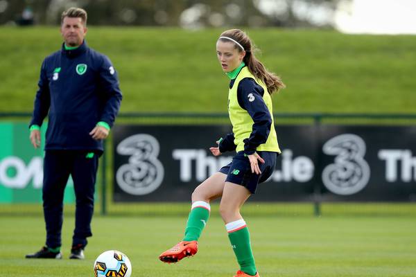 Tyler Toland taking international football in her stride at just 16