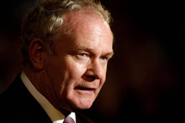The Troubles did not find Martin McGuinness. He found them