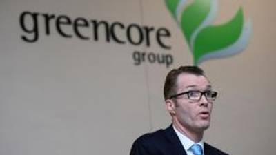 Greencore chief’s remuneration falls by  a third to €3m