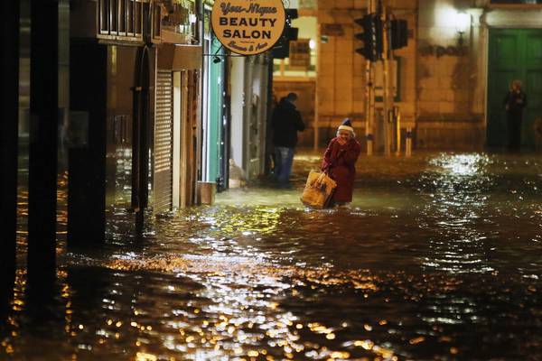 Flood warning issued for Cork city centre