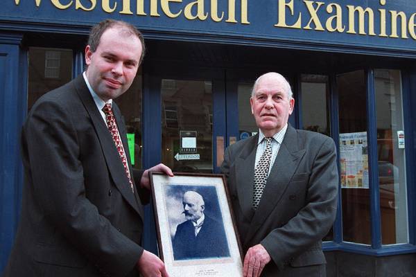 Former editor of ‘Westmeath Examiner’ dies aged 90