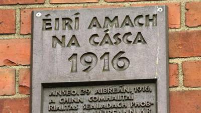 Plans for 1916 celebrations to be published within weeks