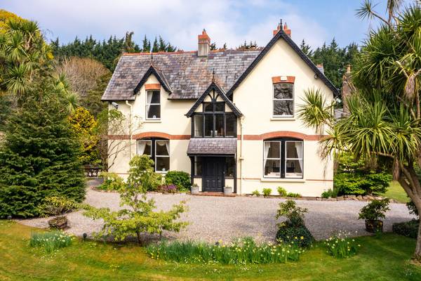 Chocolate-box pretty rectory in Co Wicklow for €1.5m