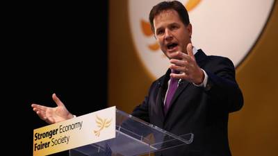 Clegg gives ‘highly personal’ leader’s speech