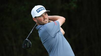 Cormac Sharvin roars to top of leaderboard at English Championship after 63