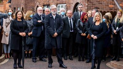 Storey funeral highlights fundamental problems with Sinn Féin