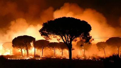 Forest fire in Spain forces evacuation of 1,500 people