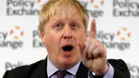 Boris Johnson criticised over suicide vest remarks on Irish border plan