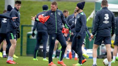 James McCarthy comes through Irish training unscathed