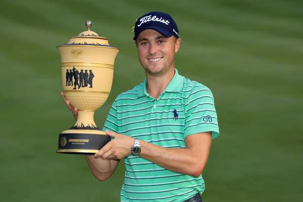 Justin Thomas gives a lesson in how to get the job done