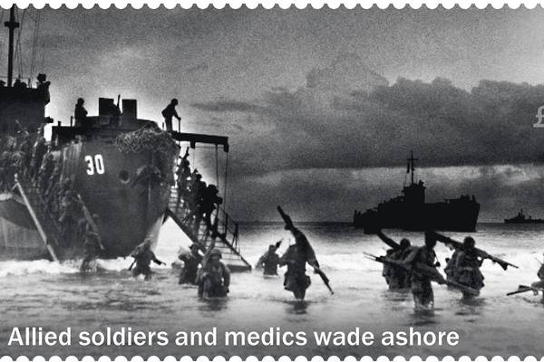 Royal Mail apologises for ‘D-Day’ stamp showing US troops in Asia