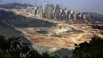 Palestinian Hills are alive with the sound of construction