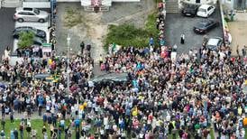 Sinéad O’Connor funeral procession in pictures