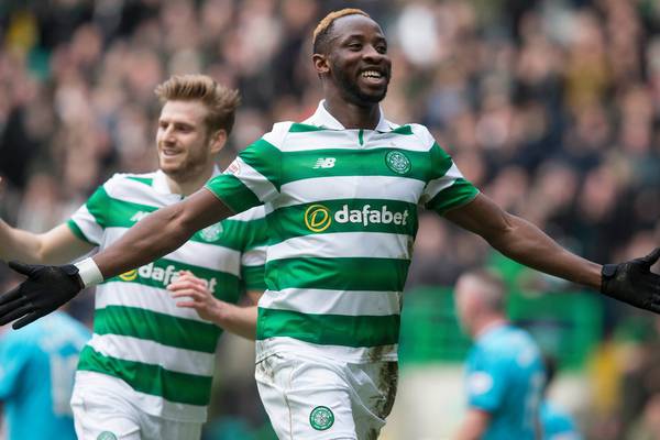 Celtic’s Dembele seeks to build on Rangers hat-trick