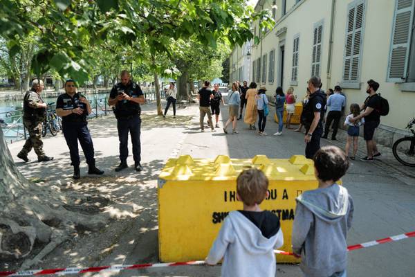 ‘The nation is in shock’: Young children among those critical after knife attack at French playground