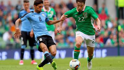 Arter stakes his claim for a starting place against Austria